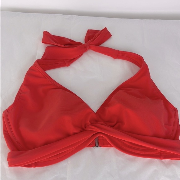 Athleta Red Bikini Top - Picture 2 of 7